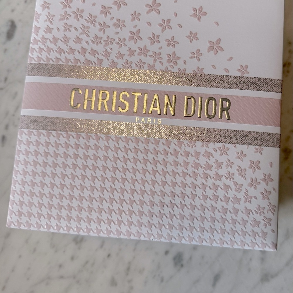 Dior Pink and Gold Accessory Box